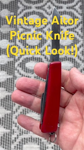 Vintage Aitor Picnic Knife (Quick Look!)