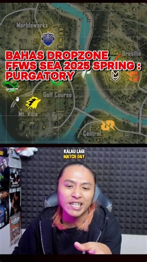 BAHAS DROPZONE FFWS SEA 2025 SPRING : PURGATORY #freefire #epep #ffws #2025 #ffwssea2025 #freefireindonesia #freefirethailand #freefirevietnam #fypシ #fyp #reaction #info #dropzone @ff.esports.id