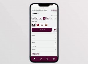 Fashion E-commerce App Design – Home, Product & Cart Pages