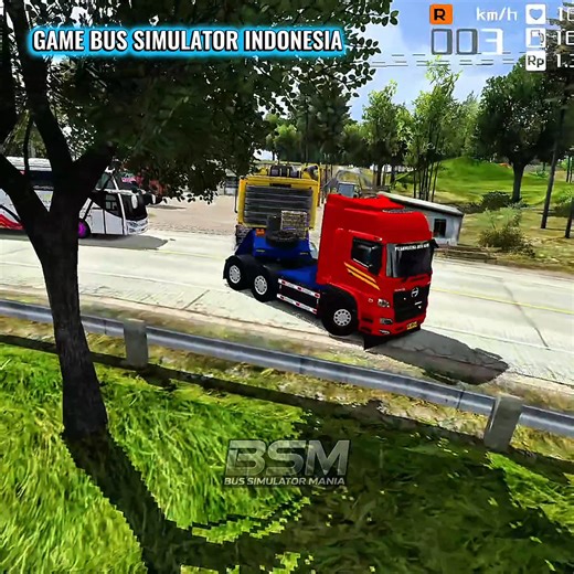 Skill Dewa atau cuman beruntung. Parkir truk sebesar ini cuman sekali putar Game Bus Simulator Indonesia Mod Hino Trailer Doly by SJA Official | Bus Simulator Mania