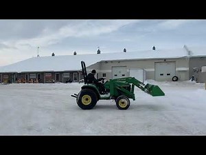 2000 John Deere 4200 4X4 Loader Tractor