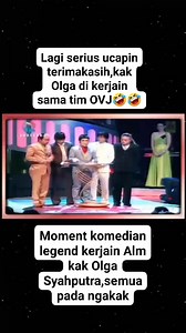 552K views · 6.8K reactions | Asli ngakak,kak Olga di kerjain sama kang Sule,om Andre,ajib Gaga dan kang patro藍藍 #alfatihah #olgasyahputra | Emmy Jeyana | Facebook