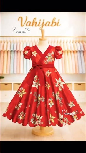 Little princess vibe 👗|| #dressdesign #partywear #ootd #babygirldress #viral #shorts #ytshorts #tag