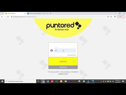 Como operar paso a paso la plataforma de PUNTO RED
