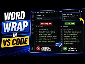 How To Use Word Wrap in Visual Studio Code (Easy Guide)