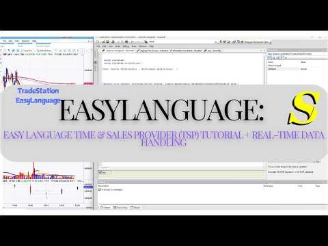 Easy Language Time & Sales Provider (TSP) Tutorial + Real-Time Data Handling