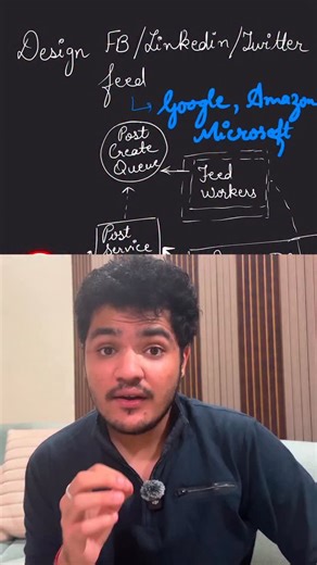 Anmol Agarwal | Design news feed #faang #dsa #systemdesign #codinglife | Instagram