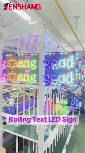 Rolling Message LED Sign, custom size, Single or double sides screen#ledsign#ledsigns#ledshopsigns#ledscreen #leddisplay