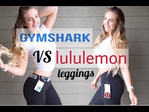 GymShark Leggings Vs Lululemon Leggings // In-depth Try On Review