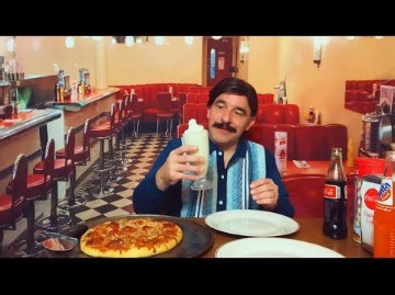 『LLOYD'S助眠』和朋友在1950s的餐厅吃披萨🍕角色扮演（1950s吃播）🍨