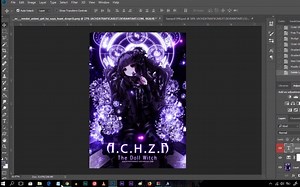 【GFX教程/制作过程】Speed art丨A C H Z A