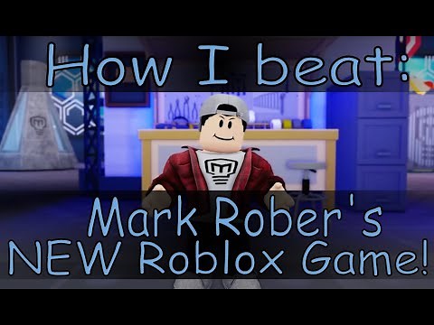 How I beat Mark Rober's NEW Roblox Game! (Build a Rocket VS Mark Rober)
