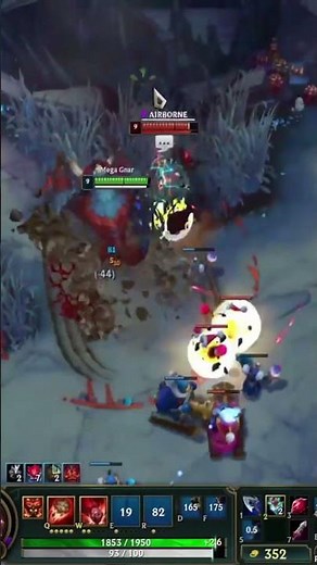 Ez Animation Cancel Vs Rumble!😎#leagueoflegends #gnar #gnarclips #shorts