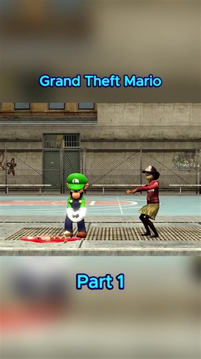 Grand Theft Mario #usa #fyp #animation #art