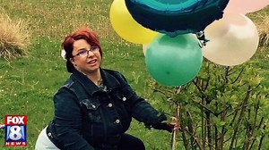 Lilly Rose Lee, formerly known as Michelle Knight, returned to Seymour Avenue on Thursday nearly 3 years after her rescue. She released balloons to remember those who have have disappeared and never returned. Read more here: http://via.fox8.com/AdqgM | Fox 8 News