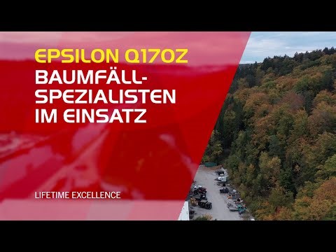 PALFINGER Epsilon Q170Z im Einsatz bei den Baumspezialisten