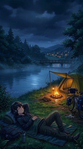 “A Peaceful Relaxing World 🌿 | Calm Anime Dreamscape for Sleep & Relaxation” #anime #nature