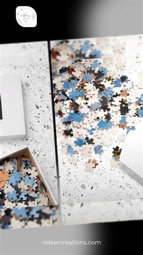 Winter Cartoon Puzzle – Personalized Disney-Style Keepsake