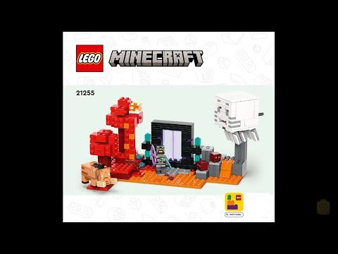 LEGO Minecraft 21255 - Complete The Witch’s House Escape Instructions! (Step-by-Step Guide)