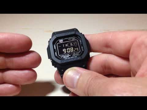 Casio G-Shock (Module 3495) | Auto Backlight from Wrist Tilt