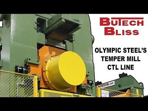 Temper Mill Cut-To-Length Solutions For Olympic Steel | Butech Bliss