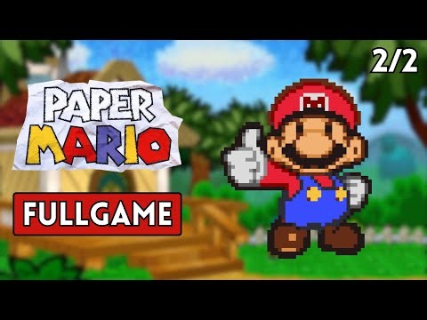 Paper Mario 100% FULL GAME Longplay/Walkthrough | No Commentary (Part 2/2)