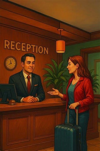 Check-in at the Hotel – Easy English Conversation 🏨 | Reception Dialogue