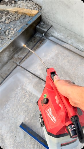 Clark Concrete Construction on Instagram: "Everyone wanted to know if the @milwaukeetool M12 sprayer would do form oil. Here it is spraying @westernforms Blue Ribbon form oil. - - #concrete #concreteconstruction #foundation #proconcrete #standupscreed #swimmingpool #cadillacconcreteproducts #construction #westernforms #aluminumforms #concretefinishing #explorepage #poolcontractor #work #timelapse #excavation #trending #explore #viral #viralvideo #viralvideos #trending #reels #viralreels #clarkco