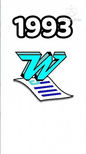 Logo History #589: Microsoft Word #microsoftword #logohistory #word #microsoft