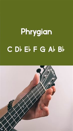 93 reactions |  Unlock the Phrygian mode on your #uke. One scale = instant mysterious, flamenco feel. . #ukulele #UkuleleVibes #Phrygian #UkeLessons | ALL FOR UKE | Facebook