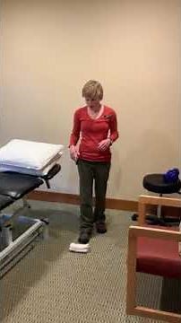 Step Through Glute Heel Press Exercise