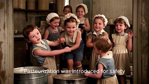 Who Benefits from Pasteurization? Pasteurization was introduced over 100 years ago — not because raw milk was dangerous, but because industrial dairies were dirty. Today, it benefits: 🏭 Big dairy companies 🛒 Supermarkets needing long shelf life ⚖️ Regulators favoring control over choice Meanwhile, small farms offering clean, nutrient-rich raw milk are heavily restricted. Is it really about safety… or control? 🌿 Follow for Part 4: How raw milk can be produced safely. #PasteurizationMyth #RawMi