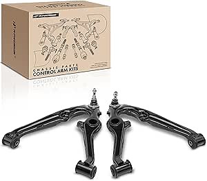 A-Premium 2 x Front Lower Control Arm, with Ball Joint & Bushing, Compatible with Chevy GMC Cadillac - 2014-2020 - Silverado, Sierra, Tahoe, Suburban, Yukon (XL), Escalade (ESV)