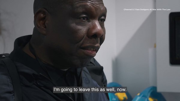 Investigators catch man owing £2500 in unpaid fares on Channel 5's Fare Dodgers