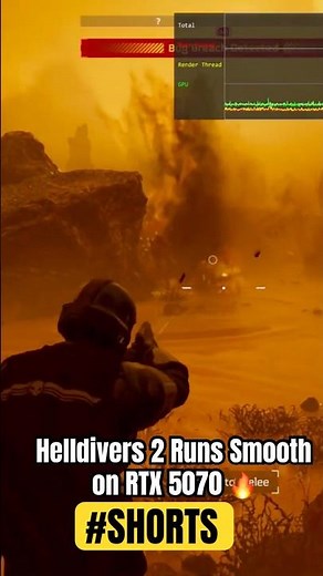 Does RTX 5070 Actually Handle Helldivers 2? #pcgaming #helldivers2 #rtx5070