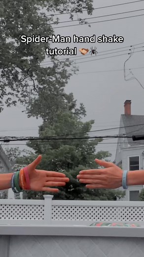 Spider-Man Handshake Tutorial with Tom Holland