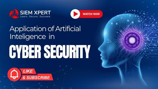 AI in Cybersecurity Explained | How AI Detects Cyber Attacks #cybersecuritycareer #education | SIEM XPERT