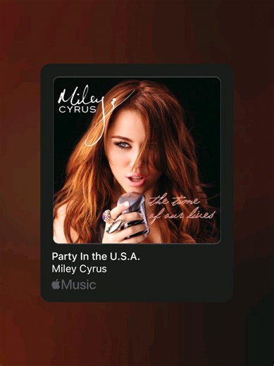 Discover the Lyrics of Miley Cyrus's 'Party In The USA'