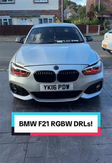 BMW F21 in today for RGBW DRLs! 🌈 Supplied and fitted by us🪛 App & remote controlled - over 100 colours to choose from, including pure white ⚪️ (stock colour) Want this done to your car? DM us today on TikTok, Instagram or WhatsApp 📩 447877179966 📞 West Midlands📍 Worldwide shipping 🌍 #bmw #f21 #bimmer #rgb #carmods