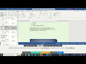 MOS Word 365 Certification Practice Exam 1