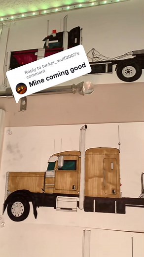 Grain Train Art: Peterbilt Truck Drawings Explored