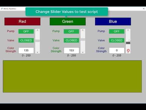 14 WinCC v7 4 Step By Step #14 Creating VBS Script Function
