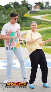 DANCING KING & QUEEN 😍 CELEBRITY | Trending sa TikTok ang dance video challenge ng TV personality na si #MarianRivera kasama ang kanyang husband na si #DingdongDantes na humahataw ng “Shakala.” "Shoutout sa asawa kong game sa DC na to!, #Talandi yarn sa last part! 😂❤️🥰" caption ni Marian sa kanyang post. | 📽: Marian Rivera/FB | Balisong Channel