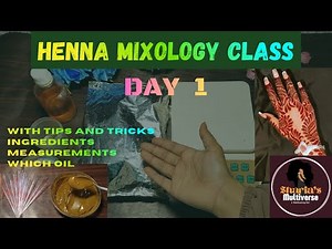 🌿HENNA MIXOLOGY MASTERCLASS 🌿 FREE 🌿FULL DETAILS🌿WITH AND WITHOUT WEIGHING MACHINE 🌿FOR BEGINNERS