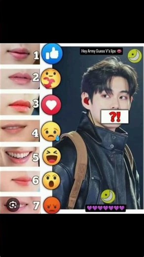 Guess bts v lips #btsarmy