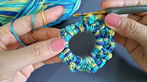 233K views · 5.3K reactions | Beautiful! DIY crochet hair scrunchies. Girls will love this gift. #crochet #diy #crochetgift #handmade | Crochet & Crafts Therapy | Facebook