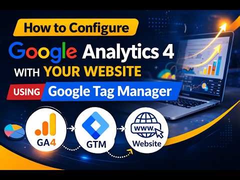 How to Setup Google Analytics 4 (GA4) with Website Using Google Tag Manager | Step-by-Step Guide