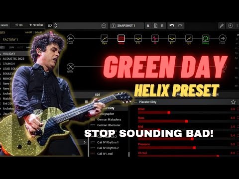 GREEN DAY DOOKIE MOD - HELIX - LINE 6