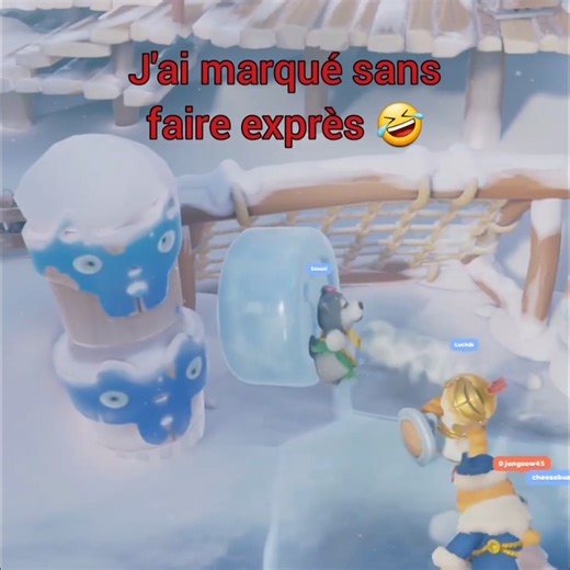 J'ai marqué sans faire exprès sur Party Animals 🤣 #partyanimals #shorts #omg #wtf #gaming #games #pa