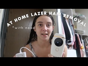 TRYING NOOD AT HOME LAZER HAIR REMOVAL
